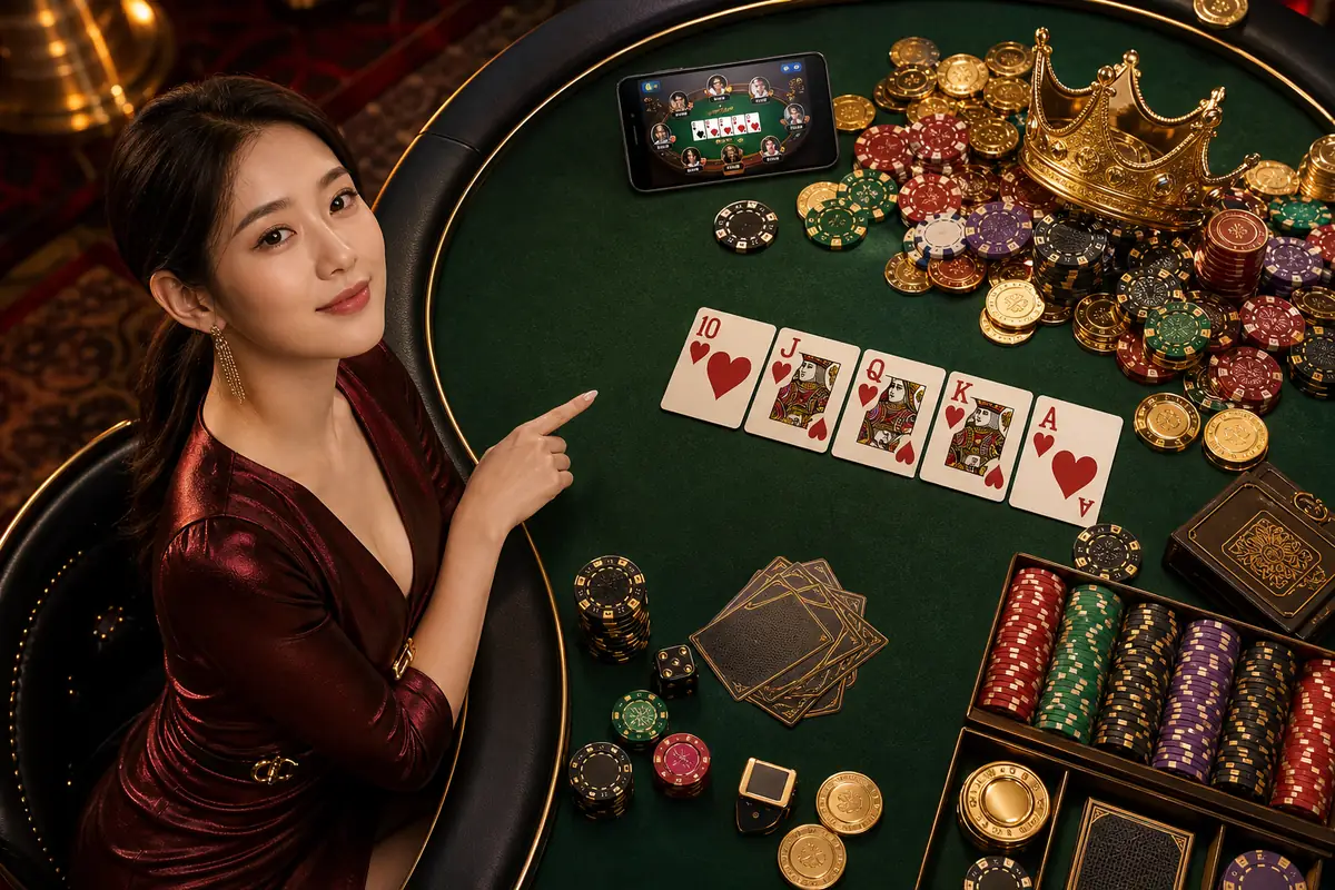 twmmk Live Dealer Baccarat ဂိမ်းပွဲ